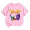 Футболка Storybots Кавайные для Мальчиков Девочек Детская Одежда Топы Короткий Рукав Спортивная Мода Уличная Манга/Комикс Футболки