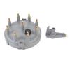 Ignition Distributor Cap Rotor Kit DC12V 8233 Brass Terminals Replacement for Bronco E 150 E 250 V8 5.0L 5.8L Grey