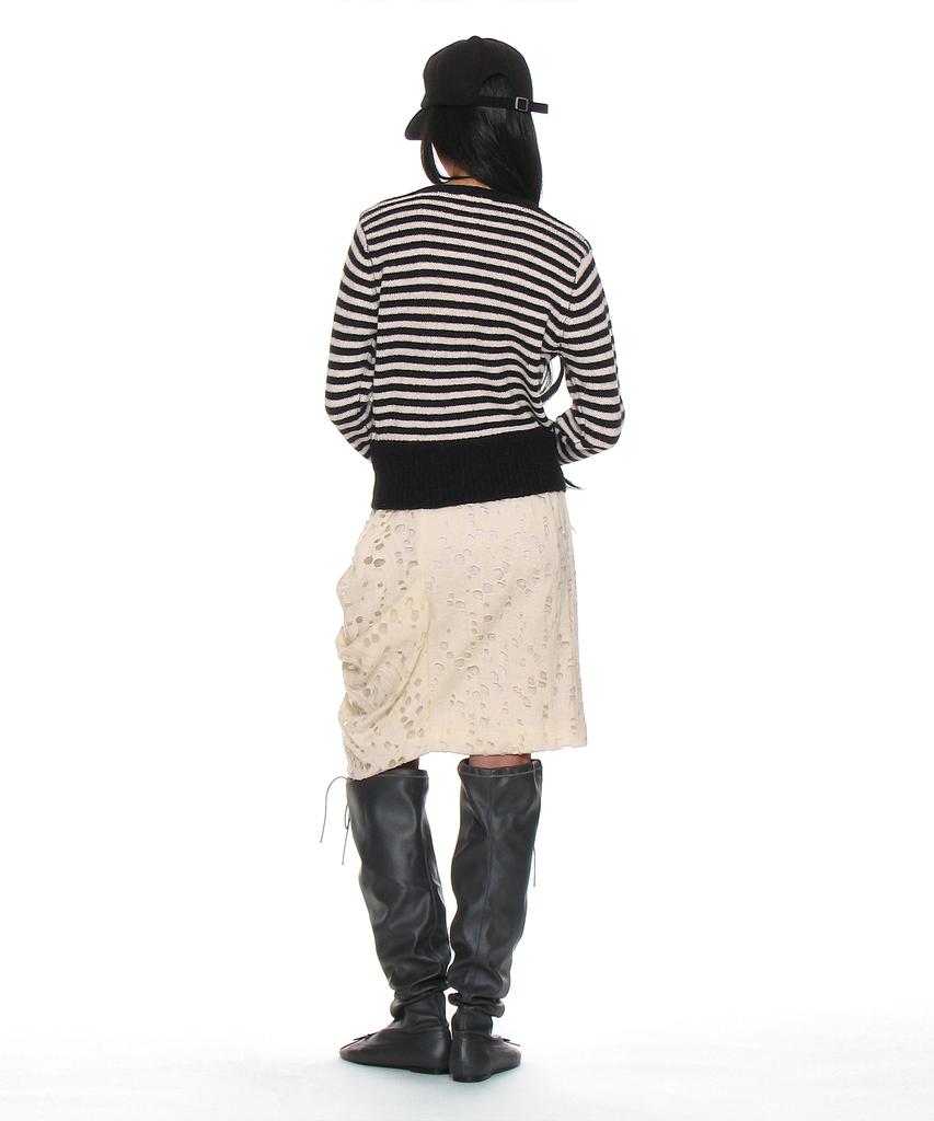 Partimento Women Ballet Slouch Long Boots_Charcoal