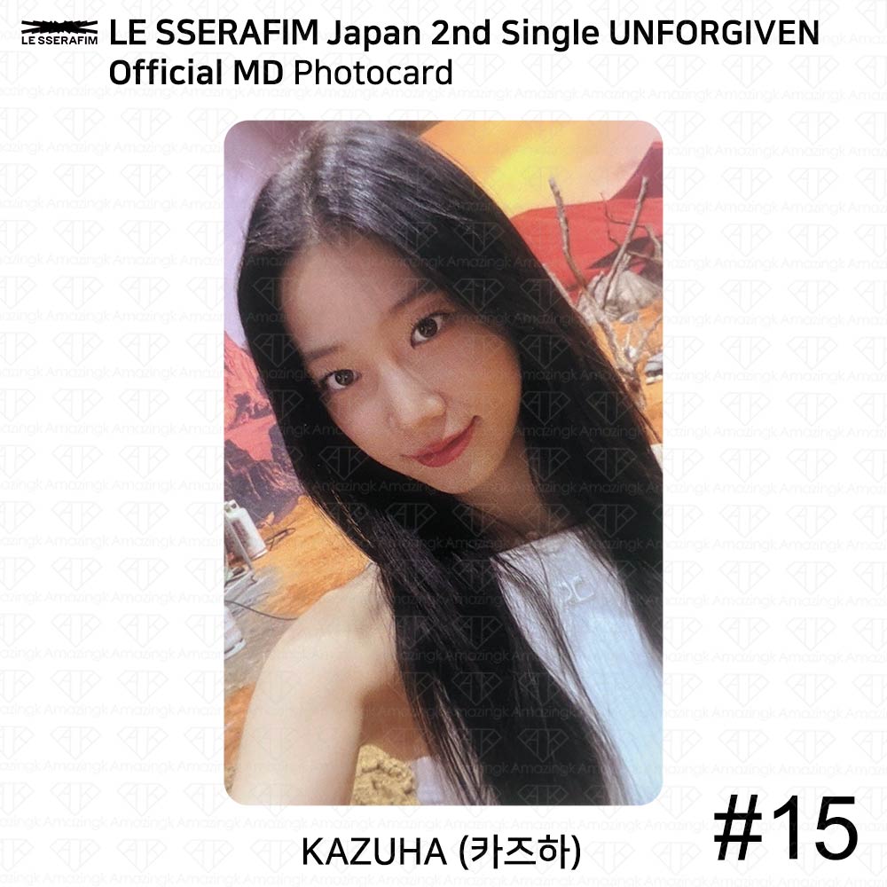 LE SSERAFIM Japan 2nd Single UNFORGIVEN Official MD Random Photocard Chaewon