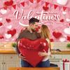 115cmx180cm Valentine's Day Photography Backdrop Celebrate Happy Valentine's Day Banner  Engagement