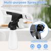 Portable Design Electric Window Cleaner Water Spray Function Powerful Suction Handheld Window Cleaner Cordless Operation