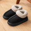 Thick-soled Snow Boots Women's New Winter Piled and Thickened Home Fluffy Warm Cotton Shoes Outer Wear Women's Winter