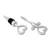 Heart Corkscrews and White Heart Bottle Stopper