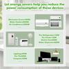 6PCS Power Saver Smart Energy Saving Box Household Voltage Stabilizer Power Factor Saver Electric Reducer Electricity Saver