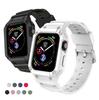 Чехол для ремешка Apple Watch 44 мм 45 мм 49 мм 42 мм 40/38 Ремешок для часов Iwatch 7 8 6 5 4 SE Защитная крышка из ТПУ Силиконовый браслет