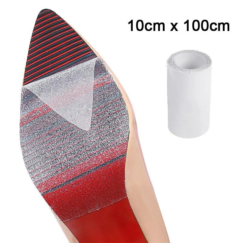 Наклейка на подошву для спортивных кроссовок, противоскользящая лента, прозрачная самоклеящаяся мужская и женская обувь, ручка для заземления, защитная подкладка для подошвы