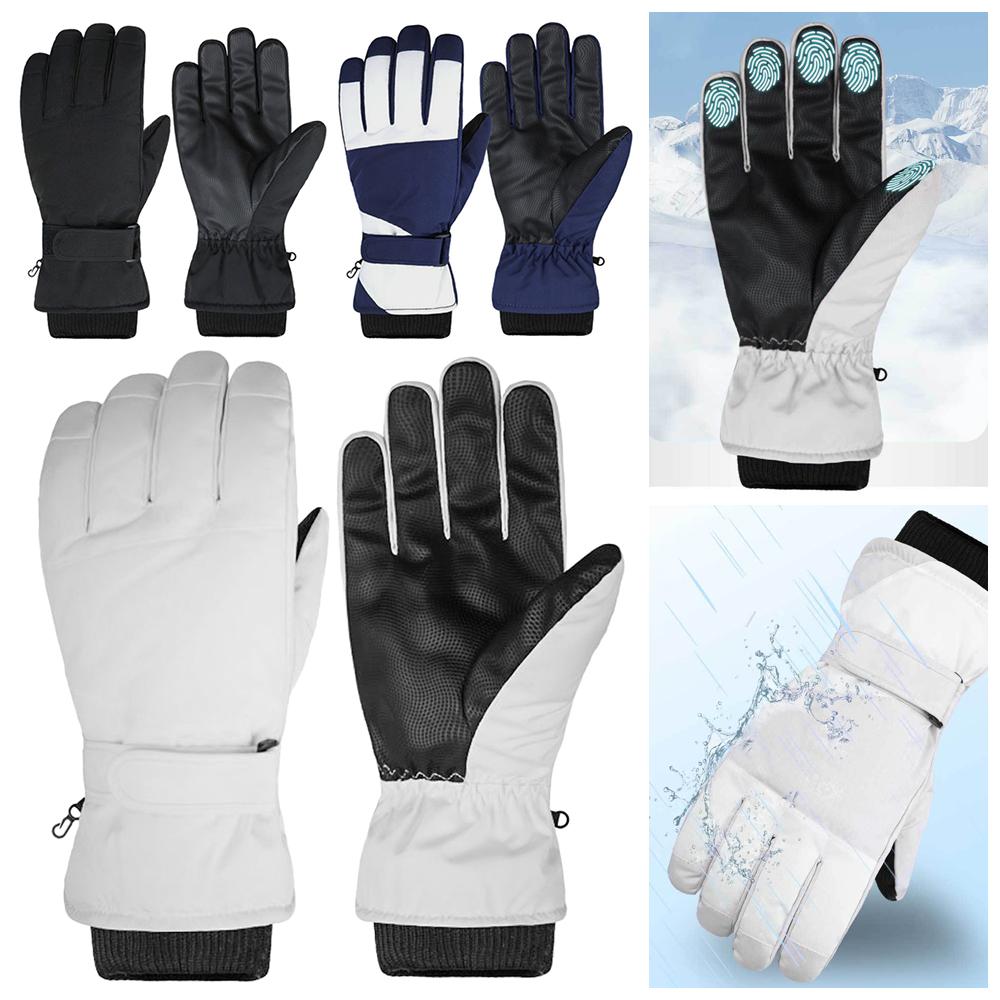 Full Finger Winter Plush Gloves Fleece Riding Gloves High Quality Ski Gloves Winter Warm