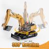 Huina 531 RC Excavator Trucks 11CH 1:16 Alloy Remote Control Engineering Digger Truck Model Electronic Heavy Machinery Toys