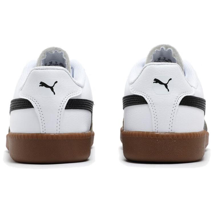 Puma 9-T Comfortable Fashion Low-Top Sneakers Unisex Sneakers White Black Brown 398174-04