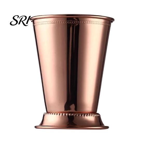 Temperature Retaining Wine Glass Cocktail Stainless Steel Julep Cups 400ml Reusable Southern-style Elegant Metal Drinkware for Home Bar Use