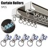 Curtain Accessories Zinc Alloy Curtain Track Curtain Rail Pulleys Curtain Rollers Sliding Wheels