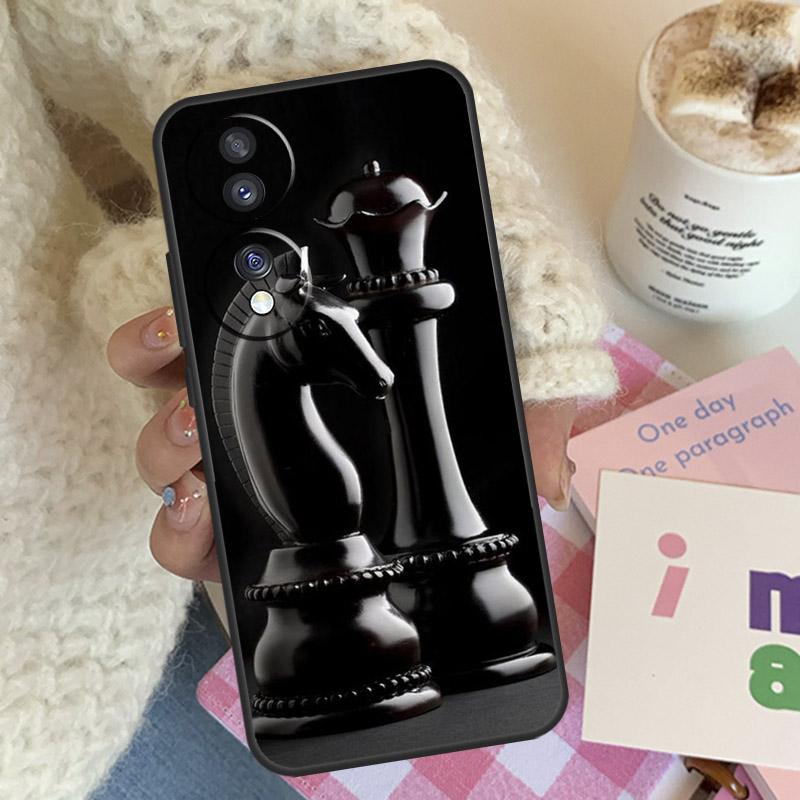 Шахматные Фигурки Для Honor Magic 8 7 5 6 Pro Чехол Для Honor 200 400 50 90 70 Lite X8c X8b X9a X9b X9c X9d Win