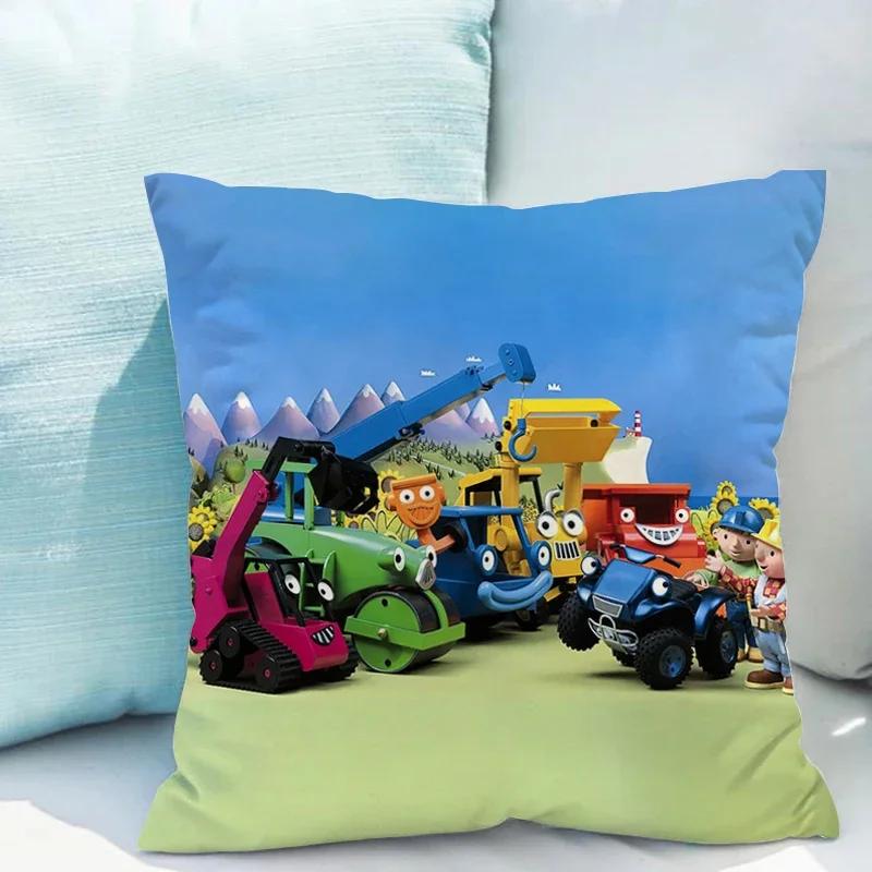 Б-Боб Строитель Декоративная наволочка для подушки x Декоративные подушки Наволочки Осеннее украшение Декор комнаты Наволочки