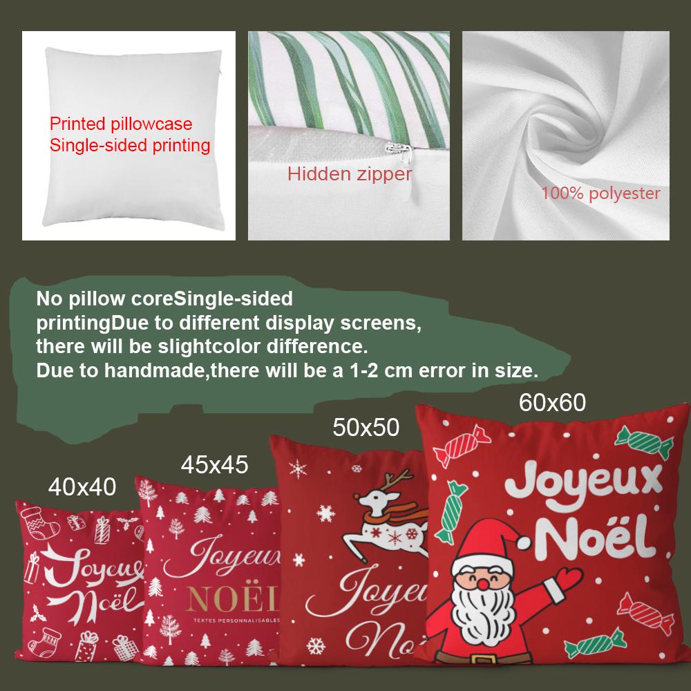 A Festive Barn Pillow CoverSuitable for sofa car bedroom decorative cushion cover pillow cover