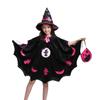 Clothes Halloween Witch Costume Glittery Mesh Dress Kid's Halloween Costume  Festival Party