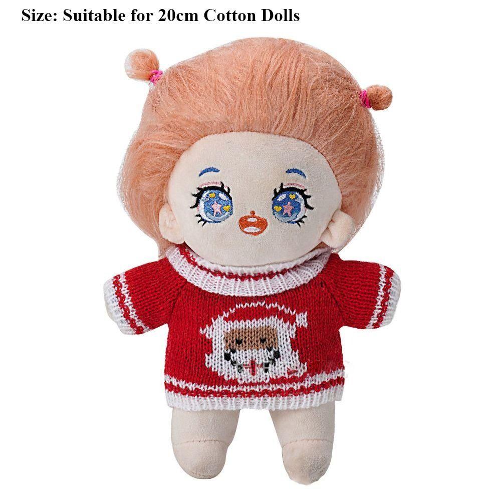 Winter Knitted Coat Multistyles Warm Tops DIY Toys  for 20cm Cotton Doll/for Idol Dolls