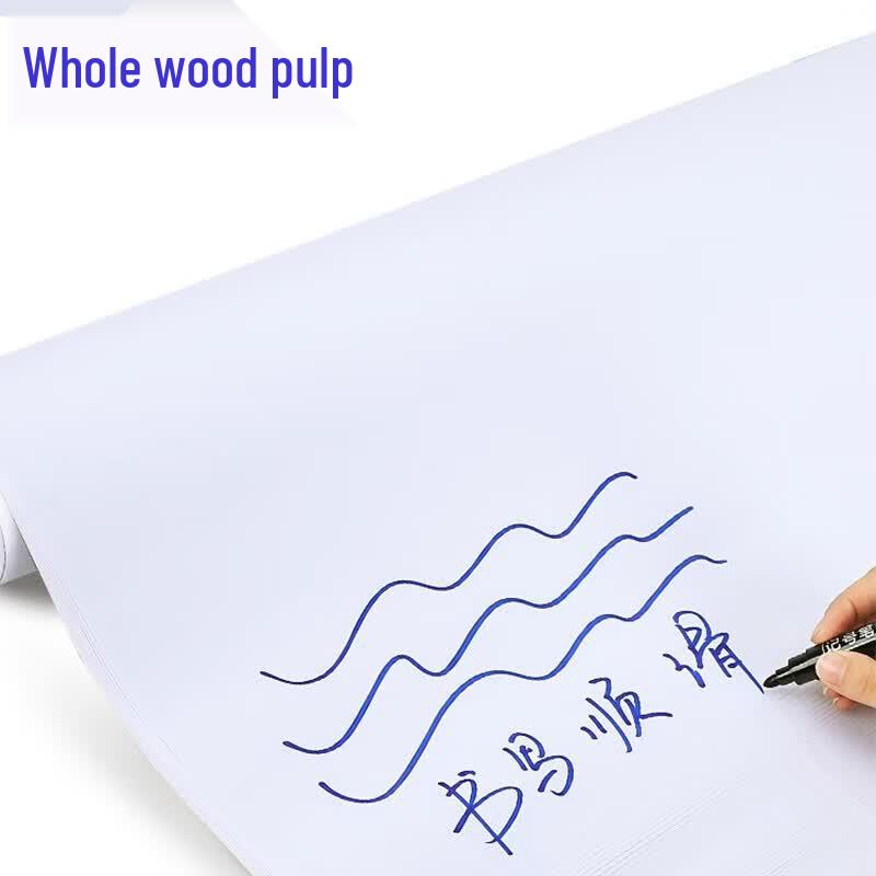 COUVEZI A1 Disposable Whiteboard Paper - 60x90cm, 70g, 45 Sheets