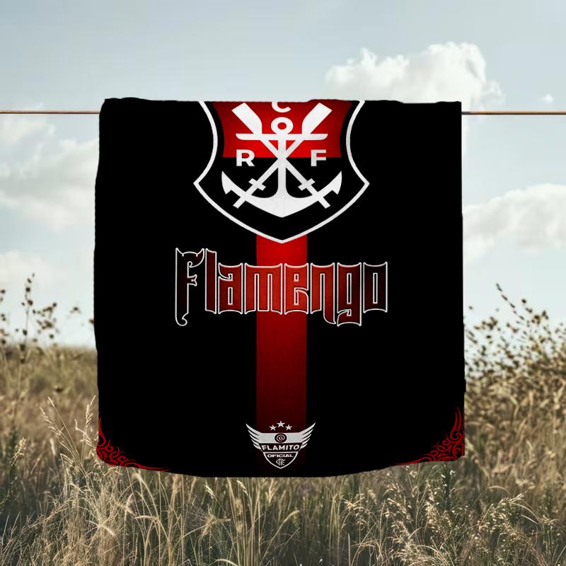 1PC CR Flamengo Printed Soft Flannel Blanket Throw for Adult Bedroom Living Room Sofa Camping Travel Fan gifts Christmas Gifts