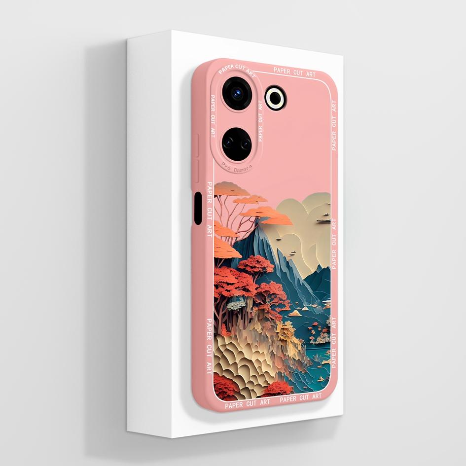 Для Tecno Camon 20 Pro 4G 5G чехол для телефона задняя крышка защитная пленка для экрана противоударные матовые квадратные сумки для телефона модный дизайн оболочка авокадо для бамперов Tecno