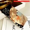 2DFlat Glowing Bear with Golden Petals All inclusive film hard iPhone case, compatible with iPhone 18 Pro Max 17 16 15 14 13 12 11