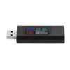 6-в-1 USB зарядное устройство для мобильного телефона Тестер емкости мобильного питания Напряжение Ток Измеритель мощности DC 4 ~ 30 В с функцией памяти отключения питания