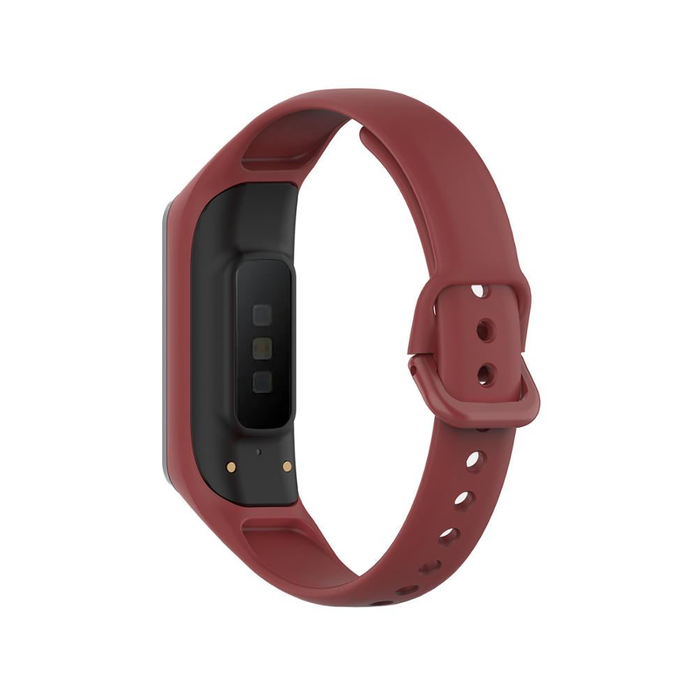 Мягкие силиконовые спортивные ремешки для Samsung Galaxy Fit 2 SM-R220 Замена браслета Ремешок для часов для Samsung Galaxy Fit2 Correa