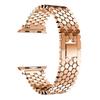 Bracelet de montre - Apple - Acier inoxydable - Rose Gold - Compatible séries 3 à 10 - Mixte