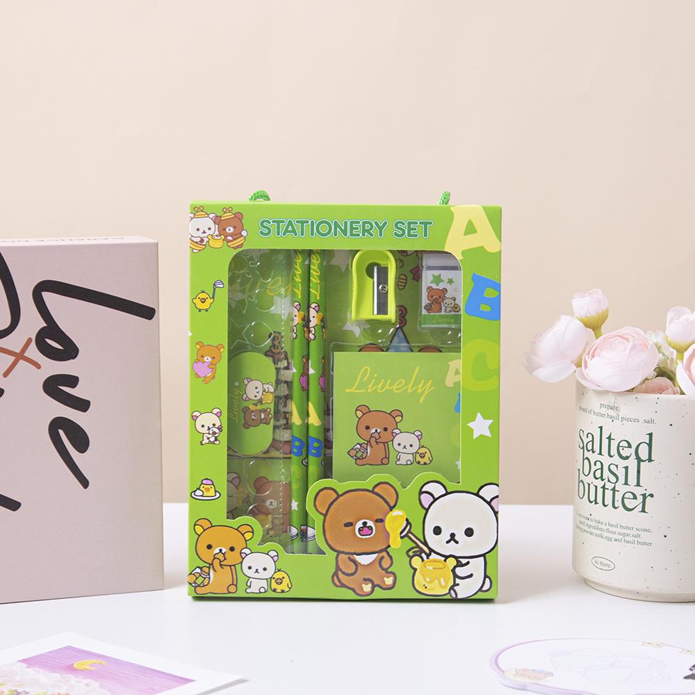 Подарочный набор "Сумка и Канцелярия" на 1 июня для детей - Подарок на День Рождения и Школьные Принадлежности