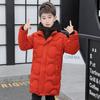 Children's Winter Jacket Boy Clothes Warm Jacket Long Hooded Coat Waterproof Thicken Parka