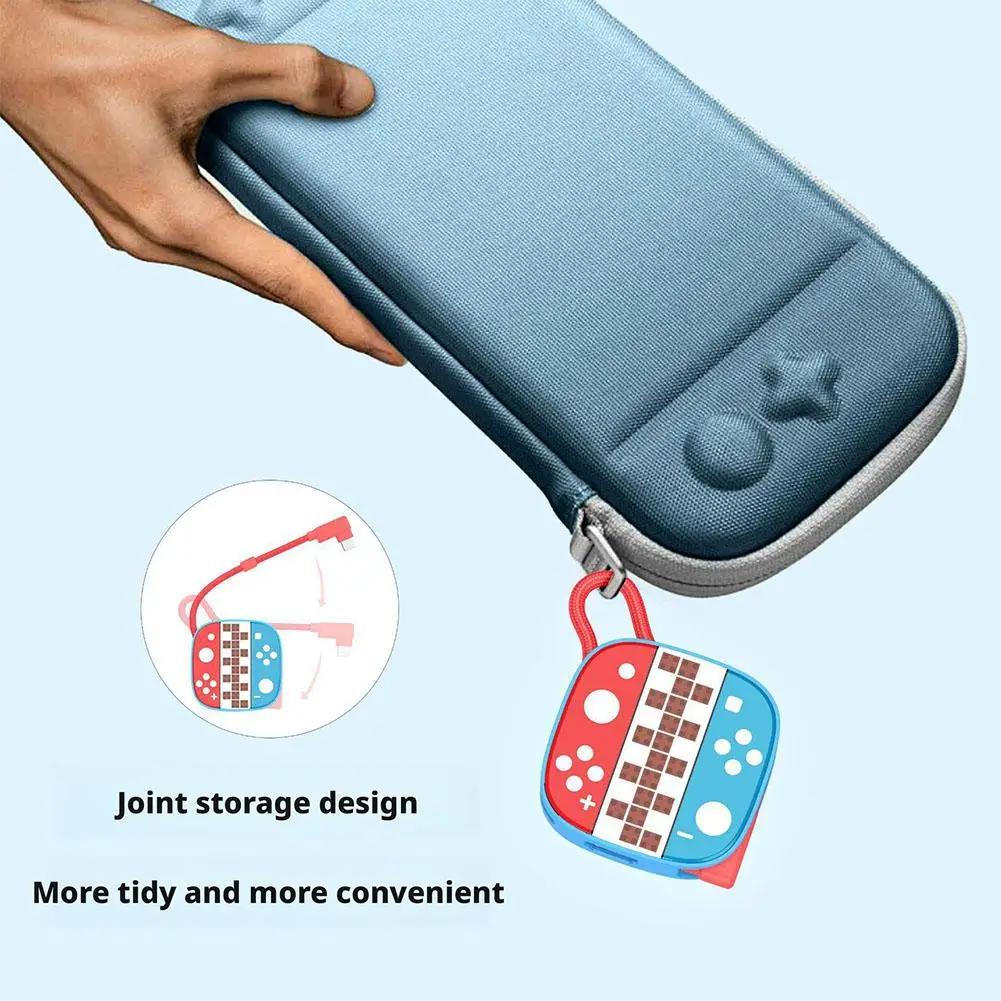 Док-станция 2-го типа Type-C 3-в-1 Для Switch 2 4K 60 Гц USB 3.0 5 Гбит/с PD-100 Вт