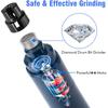 Точилка для ногтей для домашних животных Шлифовальная машина для ногтей для кошек и собак с светодиодом ED 2-скоростная USB-зарядка Триммер для ногтей Низкий уровень шума Мощный безболезненный уход за лапамиAA