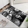 Custom Name Halloween horror Printed Carpet, for Office Chair Living Room Bedroom Kitchen Room Decor Gifts.