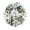 Christmas Front Door Garland Outdoor Decoration Holiday Welcome Garland Decoration Christmas Wreath
