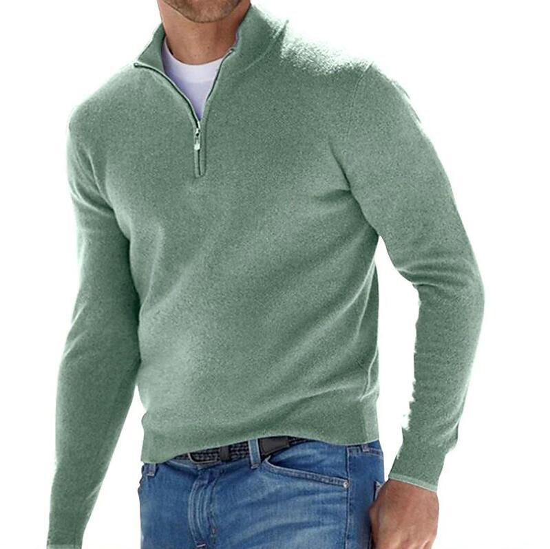 Long-sleeved Cashmere Sweater Men's Bottoming Shirt Autumn and Winter