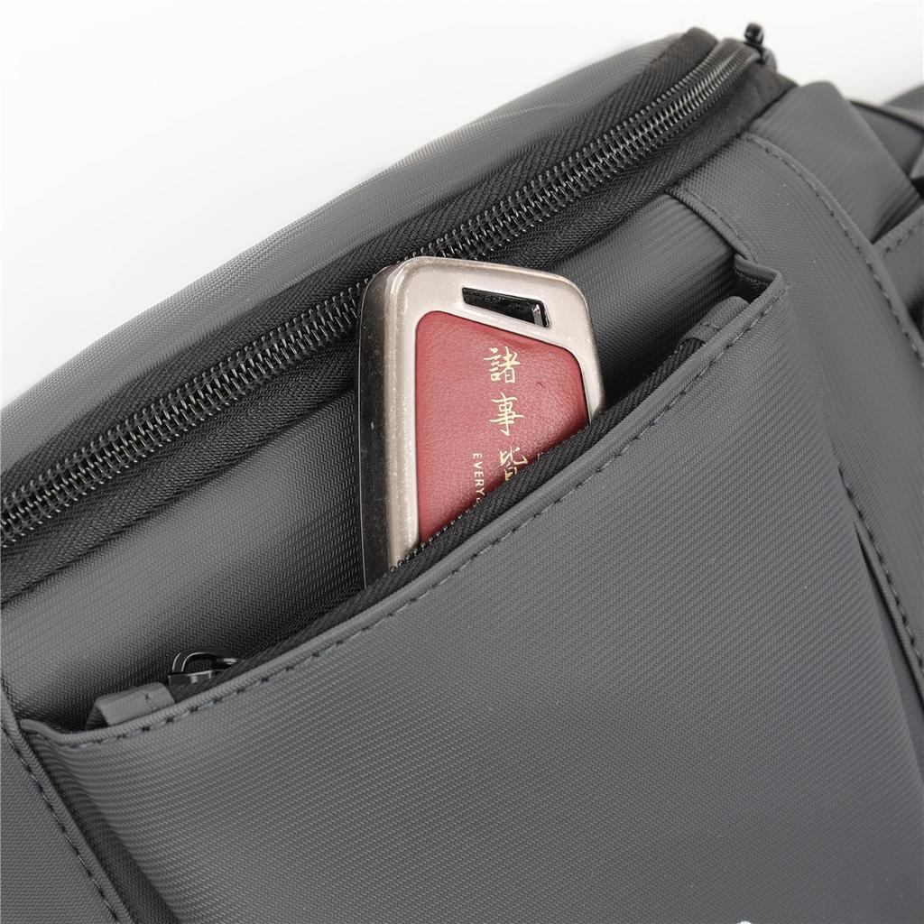 Мужская поясная сумка большой вместимости многослойная спортивная нагрудная сумка уличная водоотталкивающая сумка через плечо