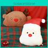 Санта Милу Милый Олень Мультяшная Плюшевая Кукла Подушка Для Рождественского Украшения Дома
