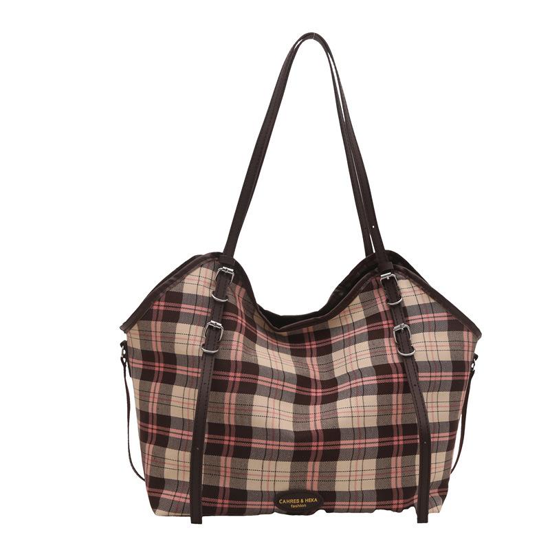 Большая вместительная сумка-тоут в литературном стиле для женщин, новая модная универсальная сумка на одно плечо в корейском стиле для поездок на работу