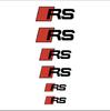 6Pcs Car Brake Caliper Badge Sticker Decal Car Tuning Accessories For q2 Sline QUATTRO RS A3 A4 B8 8P 8V B6 A5 A6 C7 Q5 B9 B7