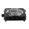1000W Countertop Single Coiled Burner Electric Hot Plate Overheating Protection Easy To Clean Portable Electric Single Burner