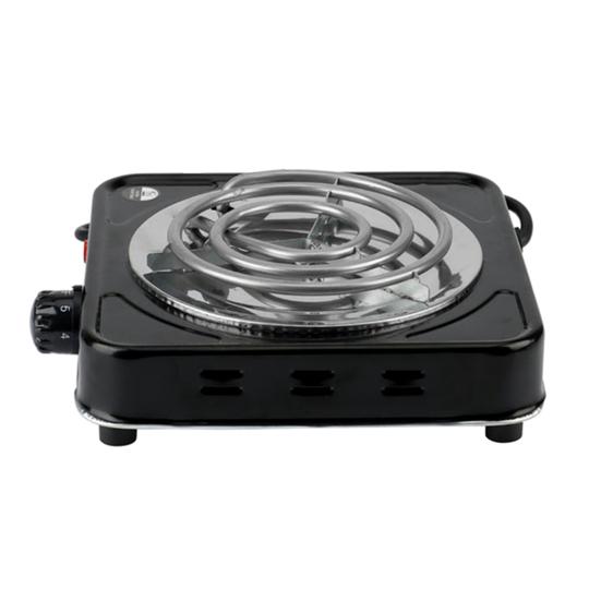 1000W Countertop Single Coiled Burner Electric Hot Plate Overheating Protection Easy To Clean Portable Electric Single Burner