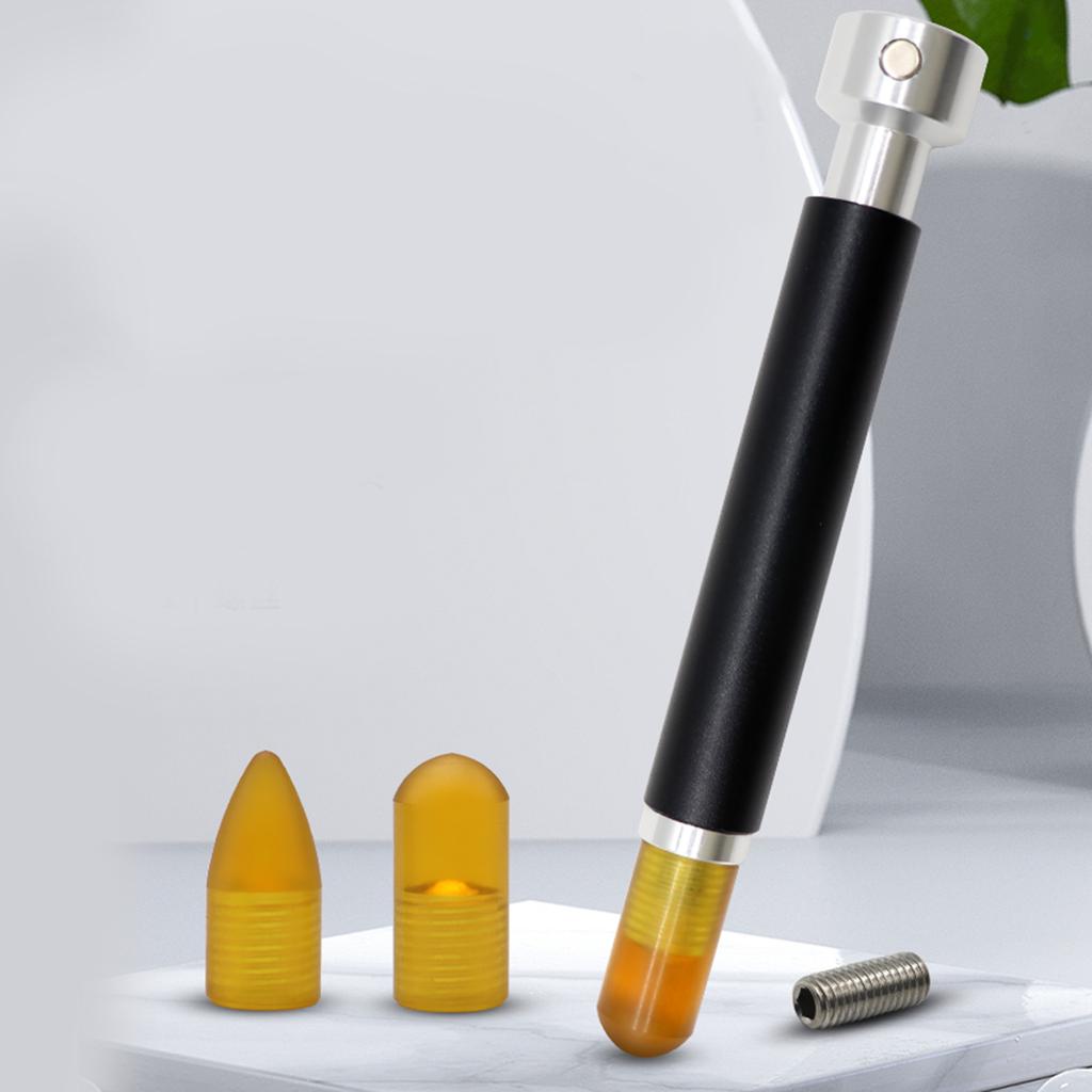 DIY комплект для ремонта вмятин без покраски, металлическая ручка с 2 насадками, инструменты для удаления вмятин для ремонта автомобиля