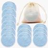 12PC Microfiber Makeup Remover Cloth Round Skin Care Tool Reusable Face Cleaning Pads Women