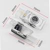 2Pcs Car Door Welcome LED Projector Laser Logo Door Light For Cadillac CT5 CT6 XT4 XT5 XT6 ATS SRX XTS CTS accessories