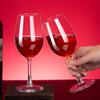 QINGPINGGUO Wine Glasses, Stemmed Cups, 350ml, Set of 6, Lead-Free Glass Bordeaux Wine Glasses, Grape Wine Glasses, Cocktail Glasses