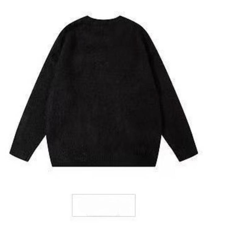 Women Pentagram White Sweater American Loose Round Neck Woman Knitted Sweaters Winter Versatile Comfortable Female Top