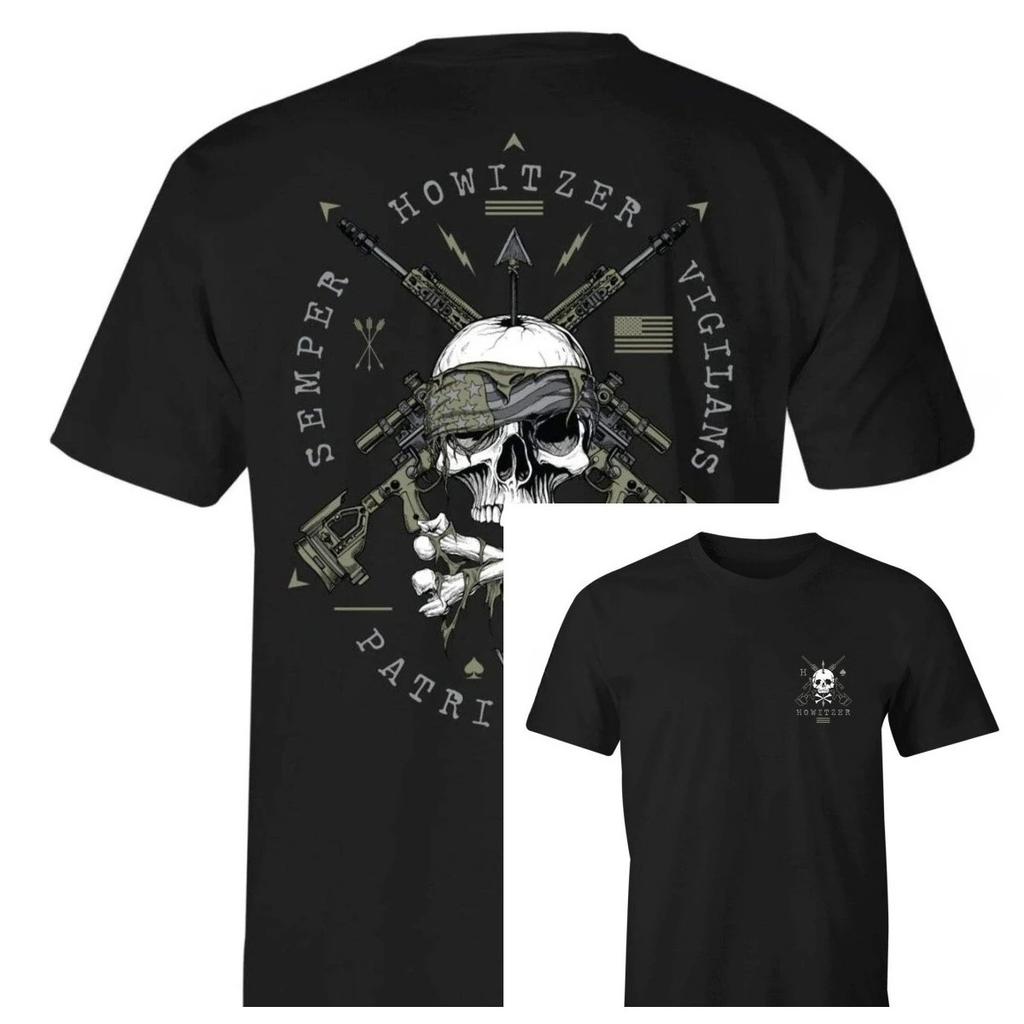 2026 Summer Howitzer Style Unisexs Tshirt Snipers Lair Military Grunt Mfg Suitable For Sports Wear Tshirt For Unisex And Unisex