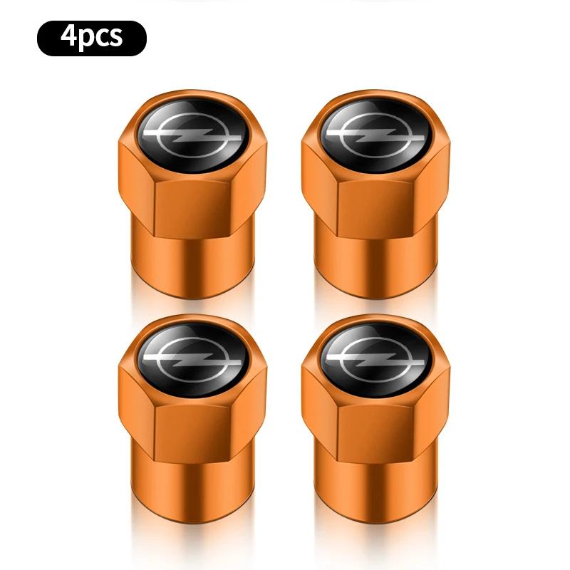 4Pcs Car Aluminium JTKRC5 Alloy Tire Cap Valve Cover Accessories For Opel Corsa D Astra Insignia Mokka Adam Combo OPC Vauxhall Vectra H
