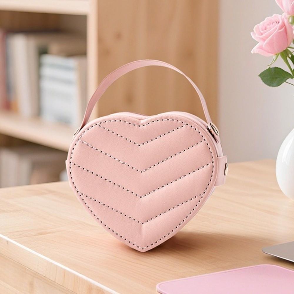 Ring Display Jewelry Organizer Heart-shaped Valentine Gift Packaging Box  Birthday Gift