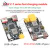 2-7S 100W Fast Charging Module Lithium Battery Charger Board Type-C Mobile Power Bank Temperature Circuit Protection Dual USB